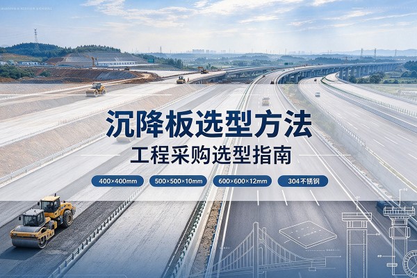 简阳沉降板选择方法
