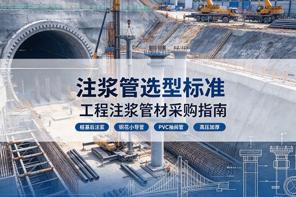 简阳注浆管选型标准