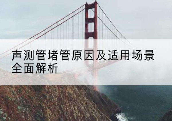 简阳声测管堵管的主要原因有哪些？-声测管堵管原因及适用场景全面解析